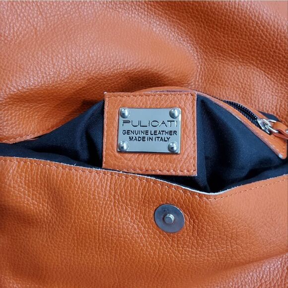 Pulicati Double Flap Leather Crossbody - Picture 3 of 15